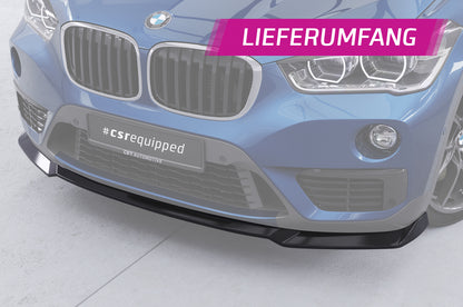 Frontspoiler | Cup-Spoilerlippe mit ABE für BMW X1 (F48) CSL659