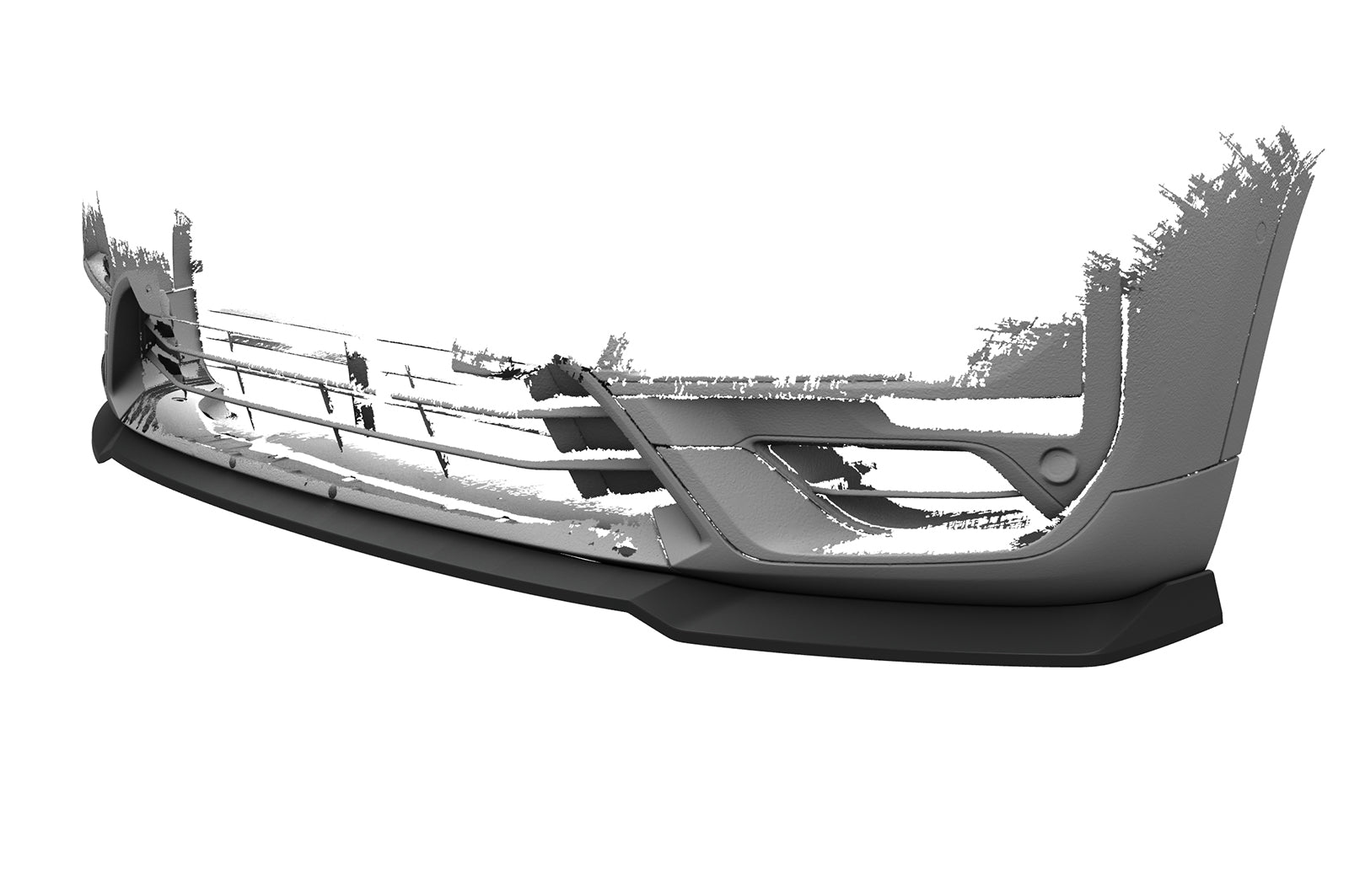 Frontspoiler | Cup-Spoilerlippe mit ABE für BMW  X1 (F48) CSL662