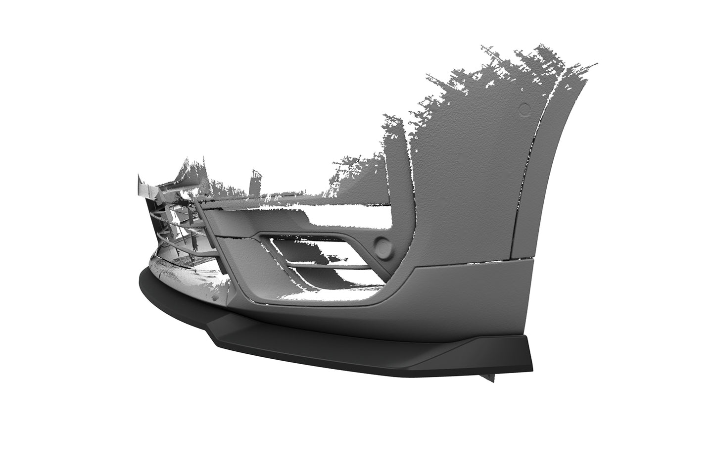 Frontspoiler | Cup-Spoilerlippe mit ABE für BMW  X1 (F48) CSL662