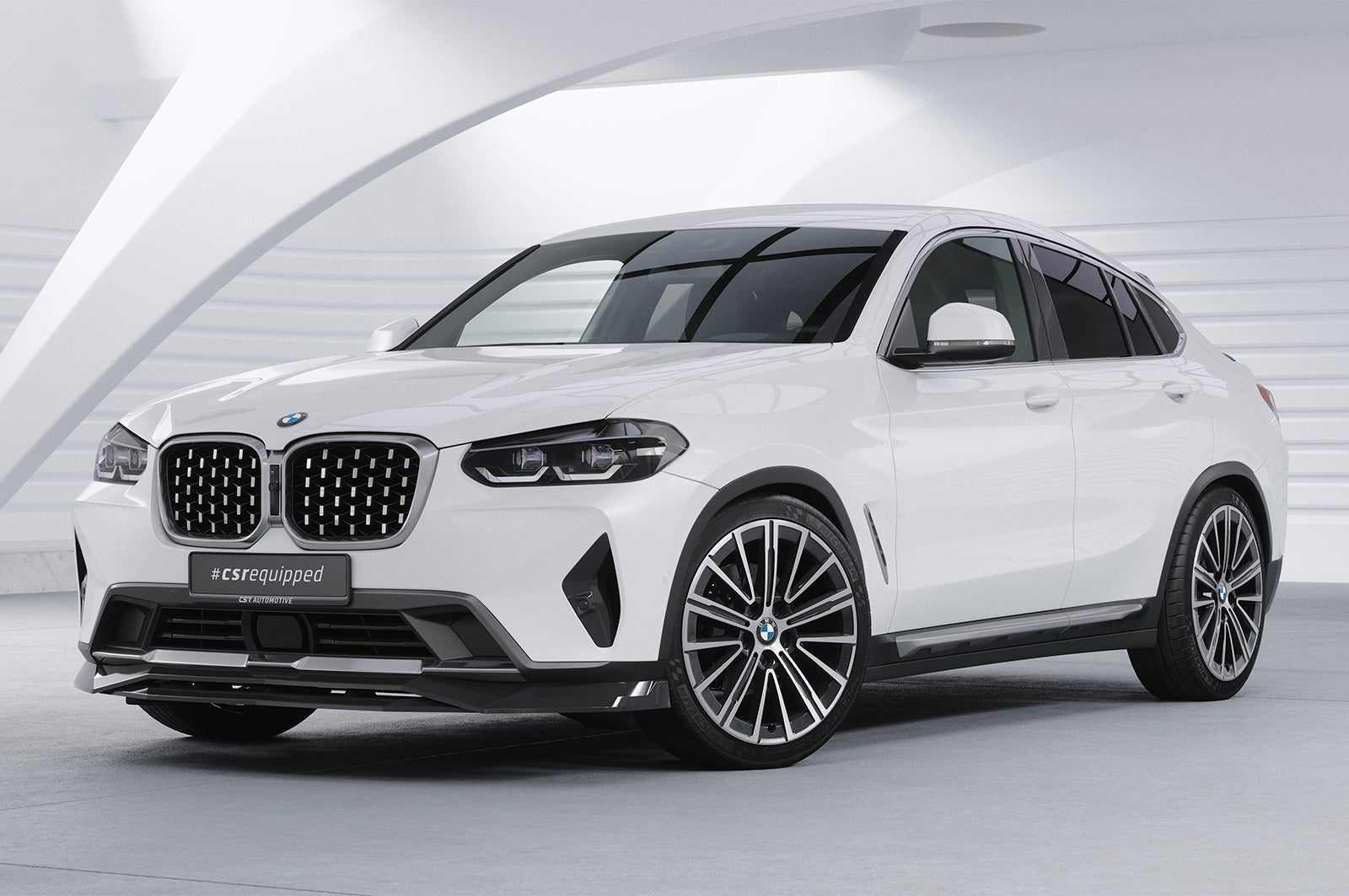 Frontspoiler | Cup-Spoilerlippe mit ABE für BMW X4 (G02) CSL670
