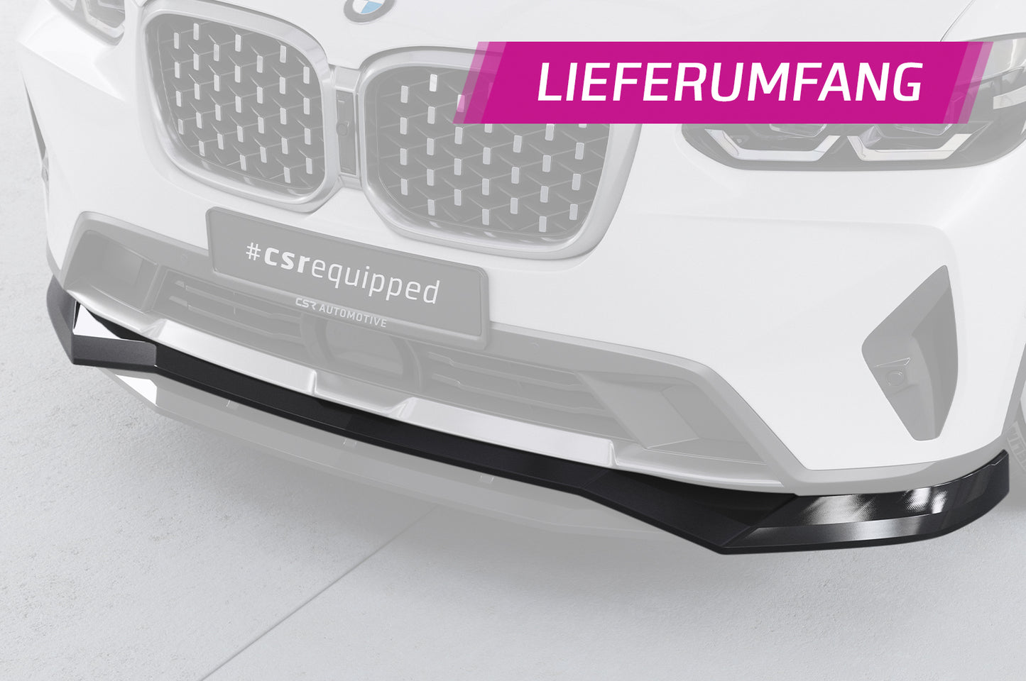 Frontspoiler | Cup-Spoilerlippe mit ABE für BMW X4 (G02) CSL670