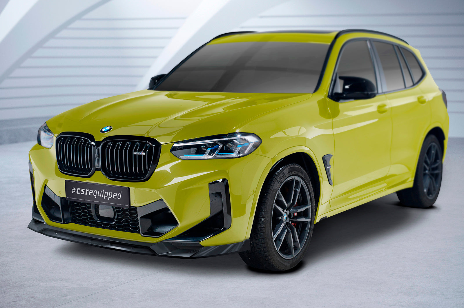 Frontspoiler | Cup-Spoilerlippe mit ABE für BMW X3 (F97) CSL678