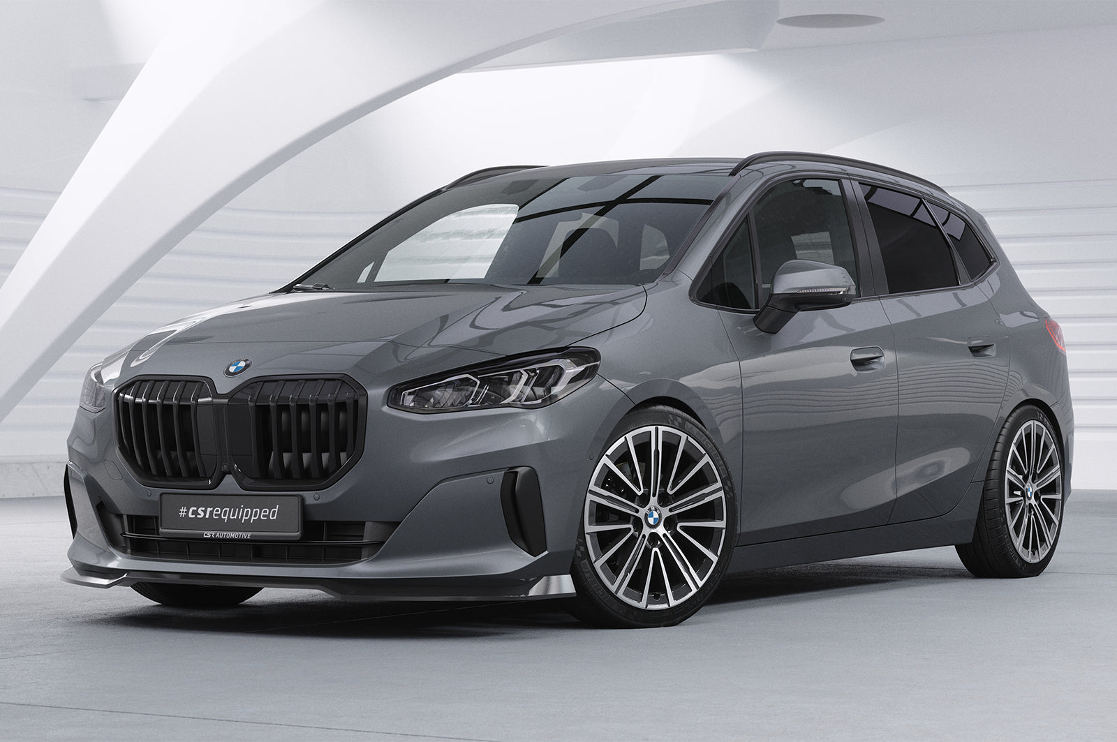 Frontspoiler | Cup-Spoilerlippe mit ABE für BMW 2er (U06) Active Tourer CSL690