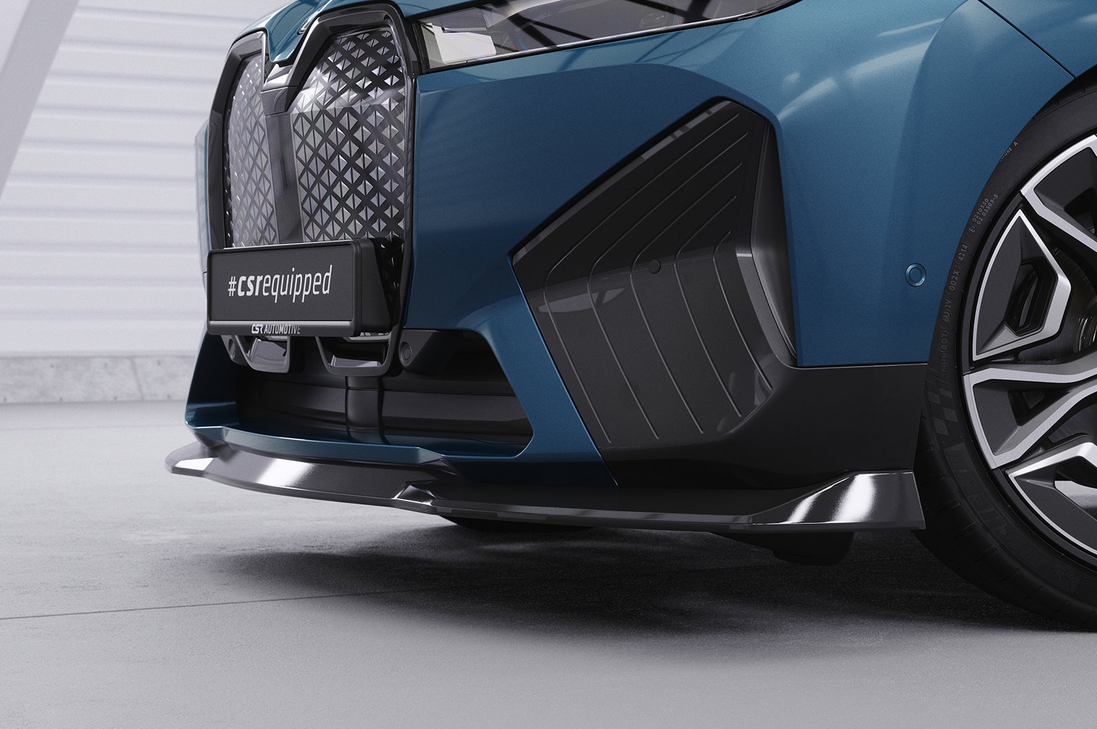 Frontspoiler | Cup-Spoilerlippe mit ABE für BMW iX CSL691