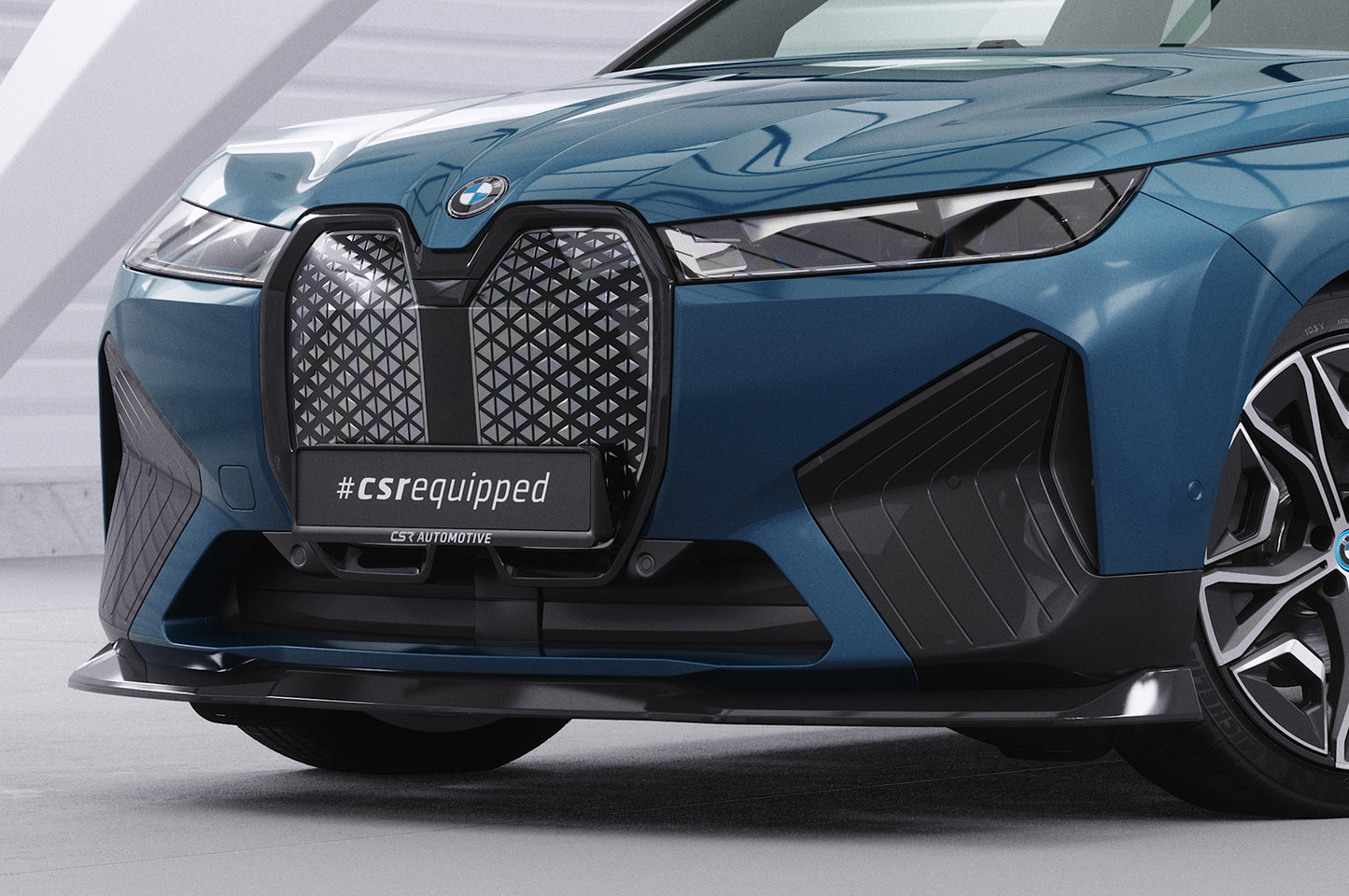 Frontspoiler | Cup-Spoilerlippe mit ABE für BMW iX CSL691