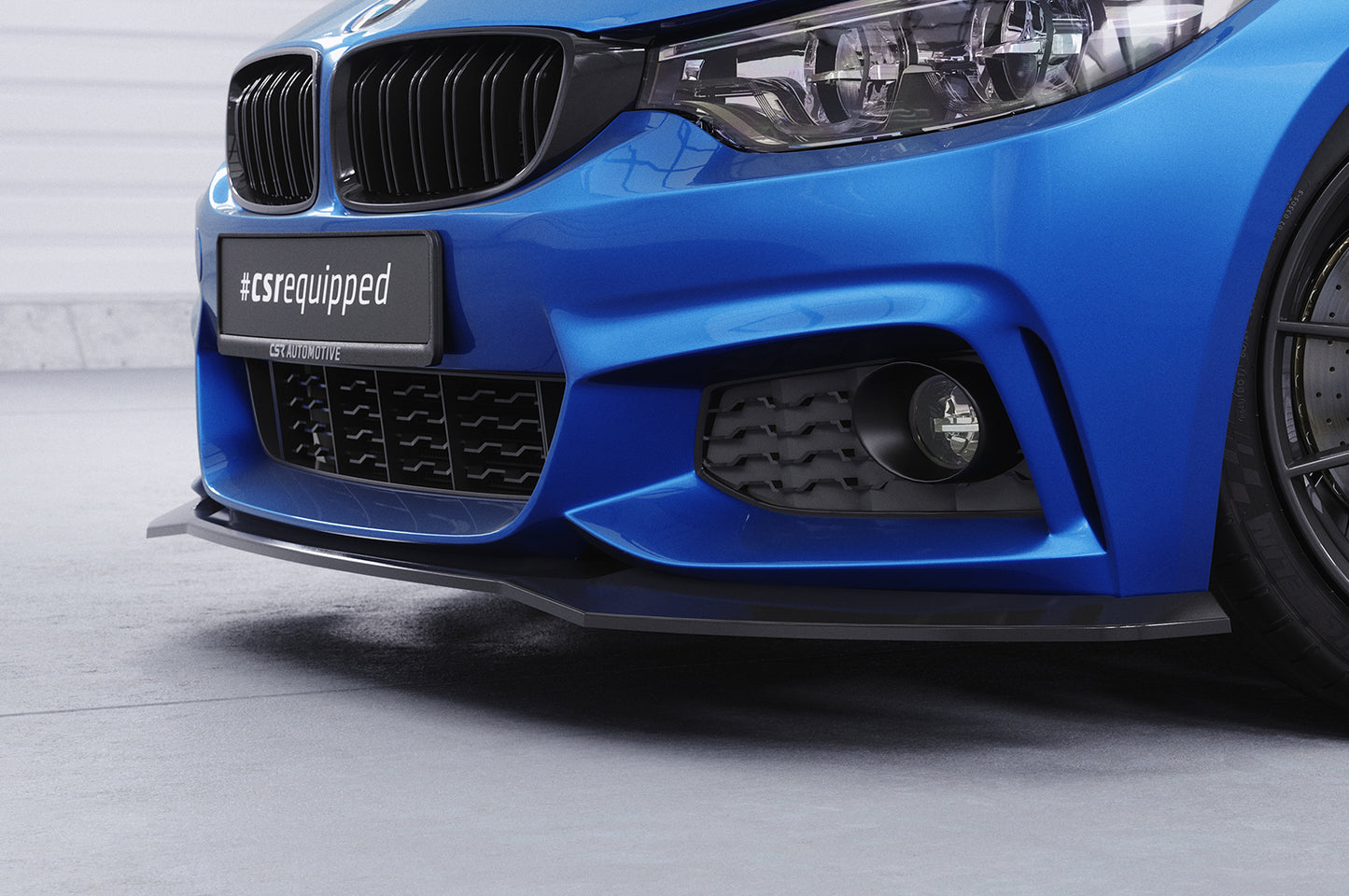 Frontspoiler | Cup-Spoilerlippe mit ABE für BMW 4er (F32/F33/F36) M-Paket CSL736