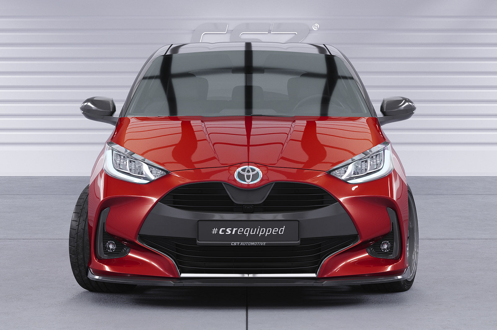 Frontspoiler | Cup-Spoilerlippe mit ABE für Toyota Yaris (XP21) CSL765-C