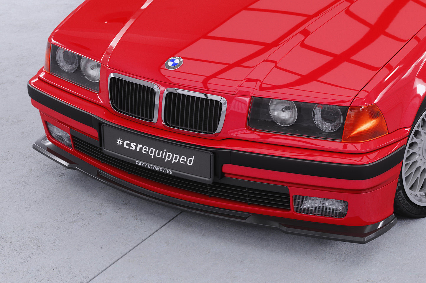 Frontspoiler | Cup-Spoilerlippe mit ABE für BMW 3er E36 Compact CSL818