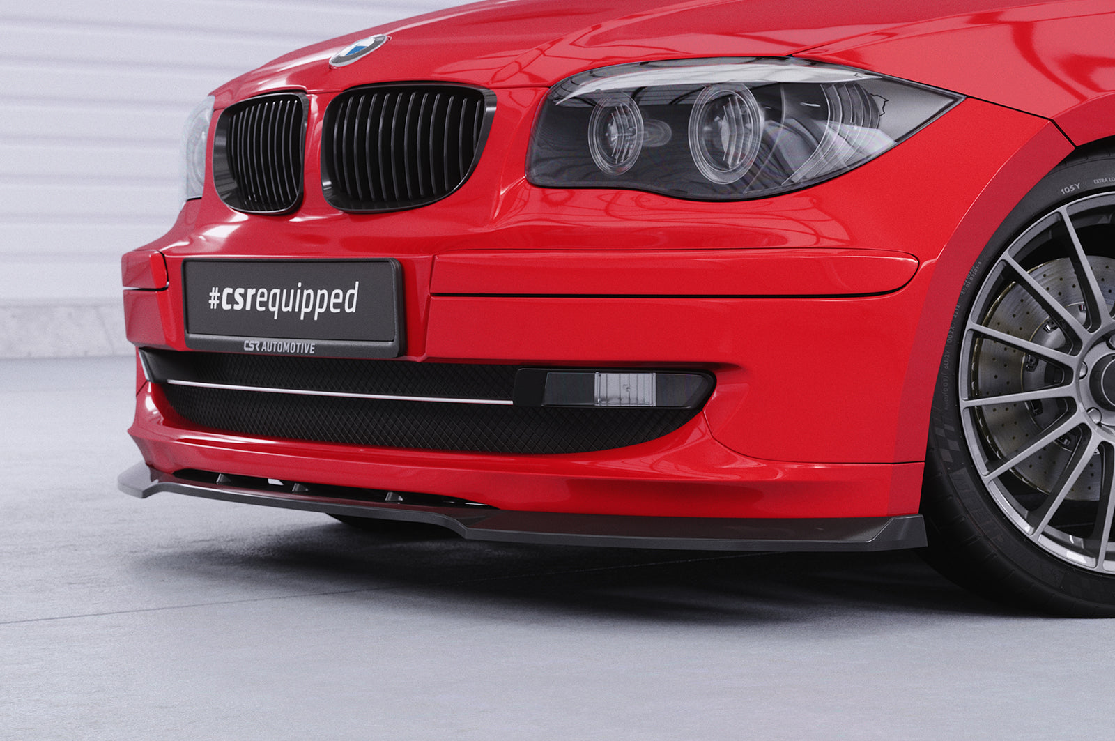 Frontspoiler | Cup-Spoilerlippe mit ABE für BMW 1er E81 / E87 CSL841