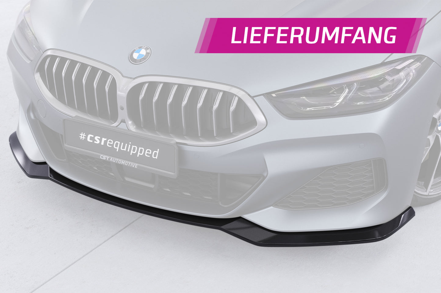 Frontspoiler | Cup-Spoilerlippe mit ABE für BMW 8er G14, G15, G16 CSL858