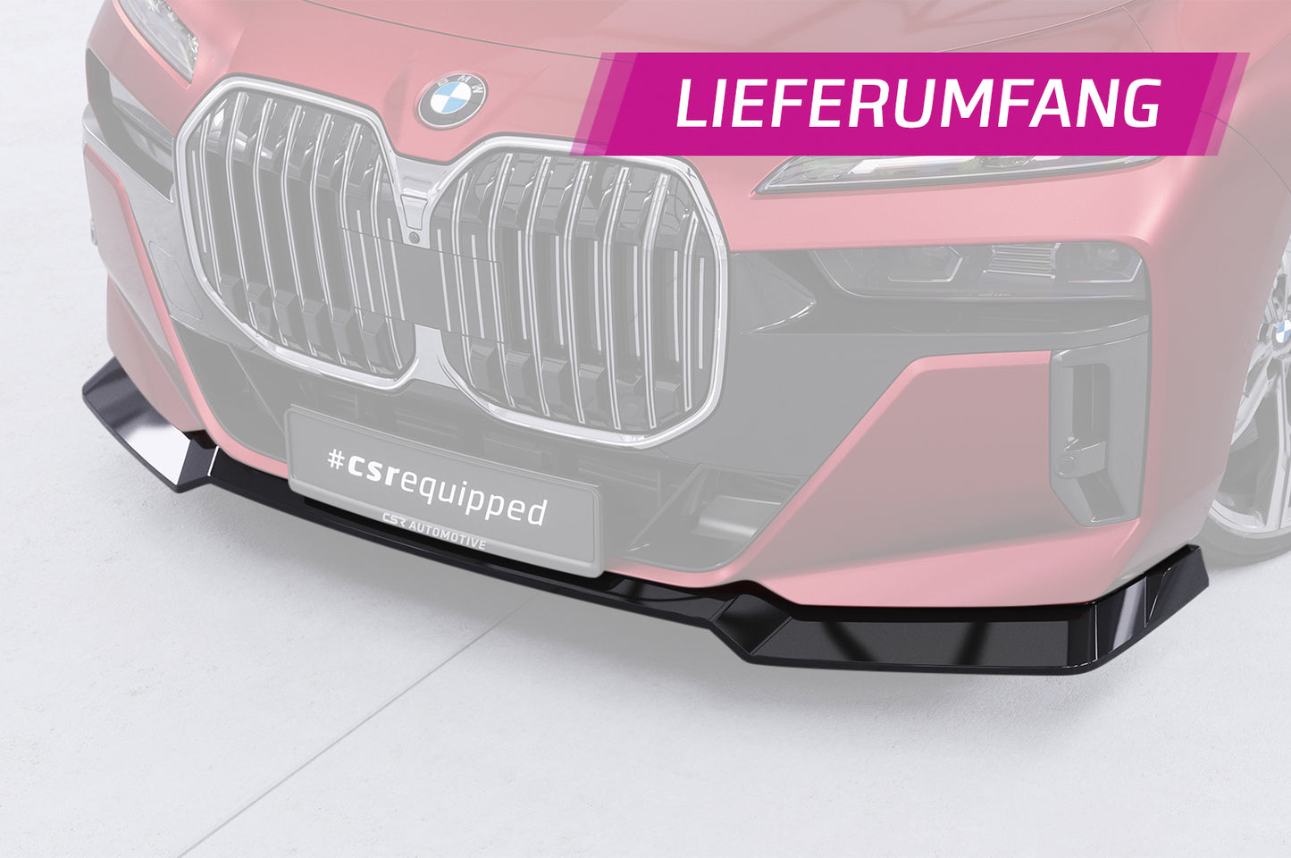 Frontspoiler | Cup-Spoilerlippe mit ABE für BMW 7er G70 / i7 G70 CSL861