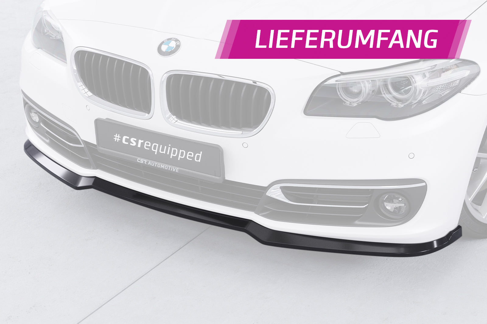 Frontspoiler | Cup-Spoilerlippe mit ABE für BMW 5er F10 / F11 CSL872