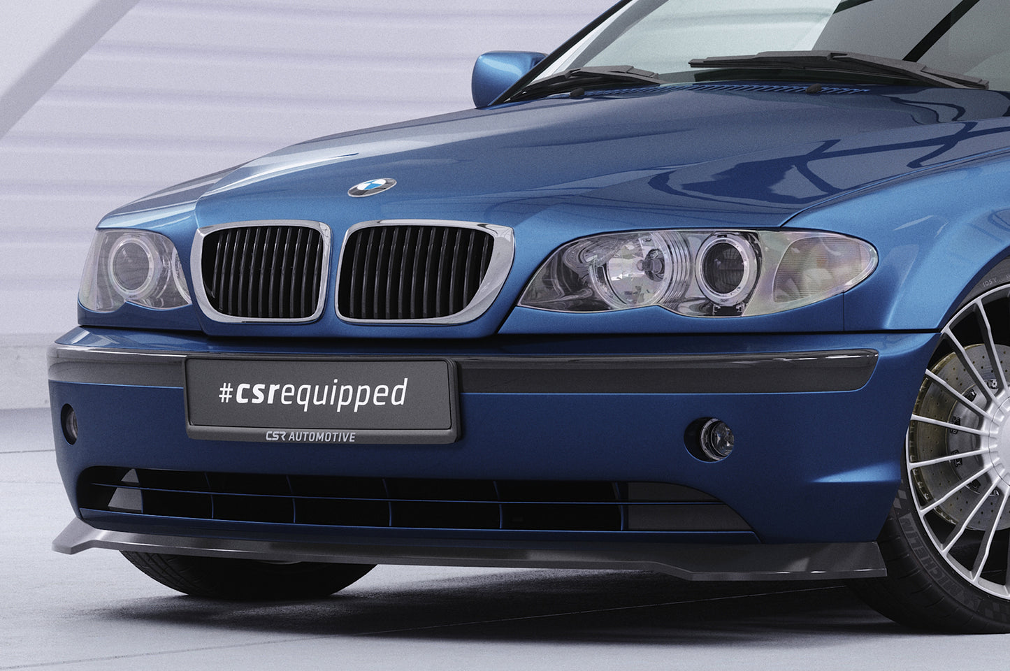Frontspoiler | Cup-Spoilerlippe mit ABE für BMW 3er E46 Limo / Touring CSL878