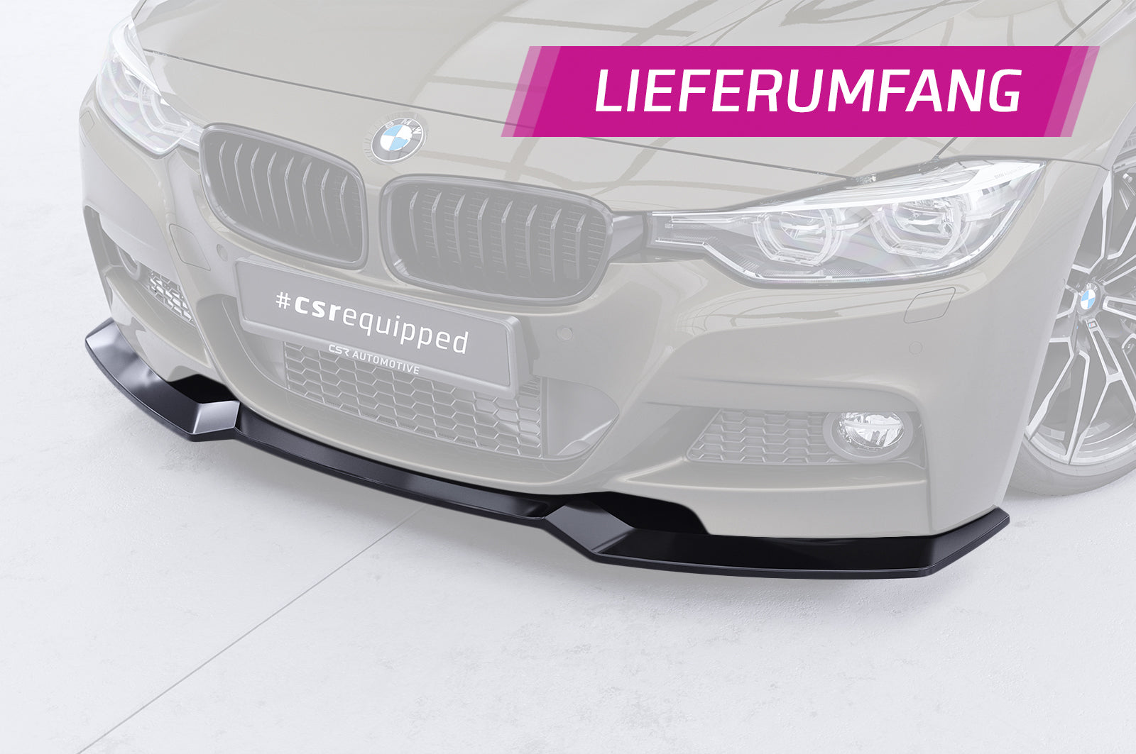 Frontspoiler | Cup-Spoilerlippe mit ABE für BMW 3er F30 / F31 CSL892