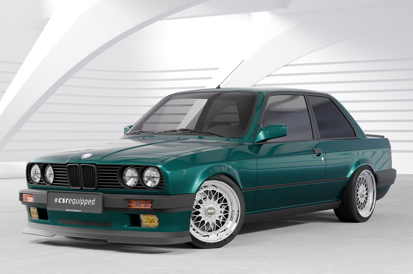 Frontspoiler | Cup-Spoilerlippe mit ABE für BMW 3er E30 Coupe CSL906