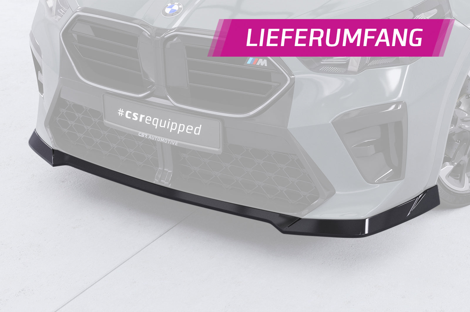 Frontspoiler | Cup-Spoilerlippe mit ABE für BMW X2 / iX2 (U10) CSL907