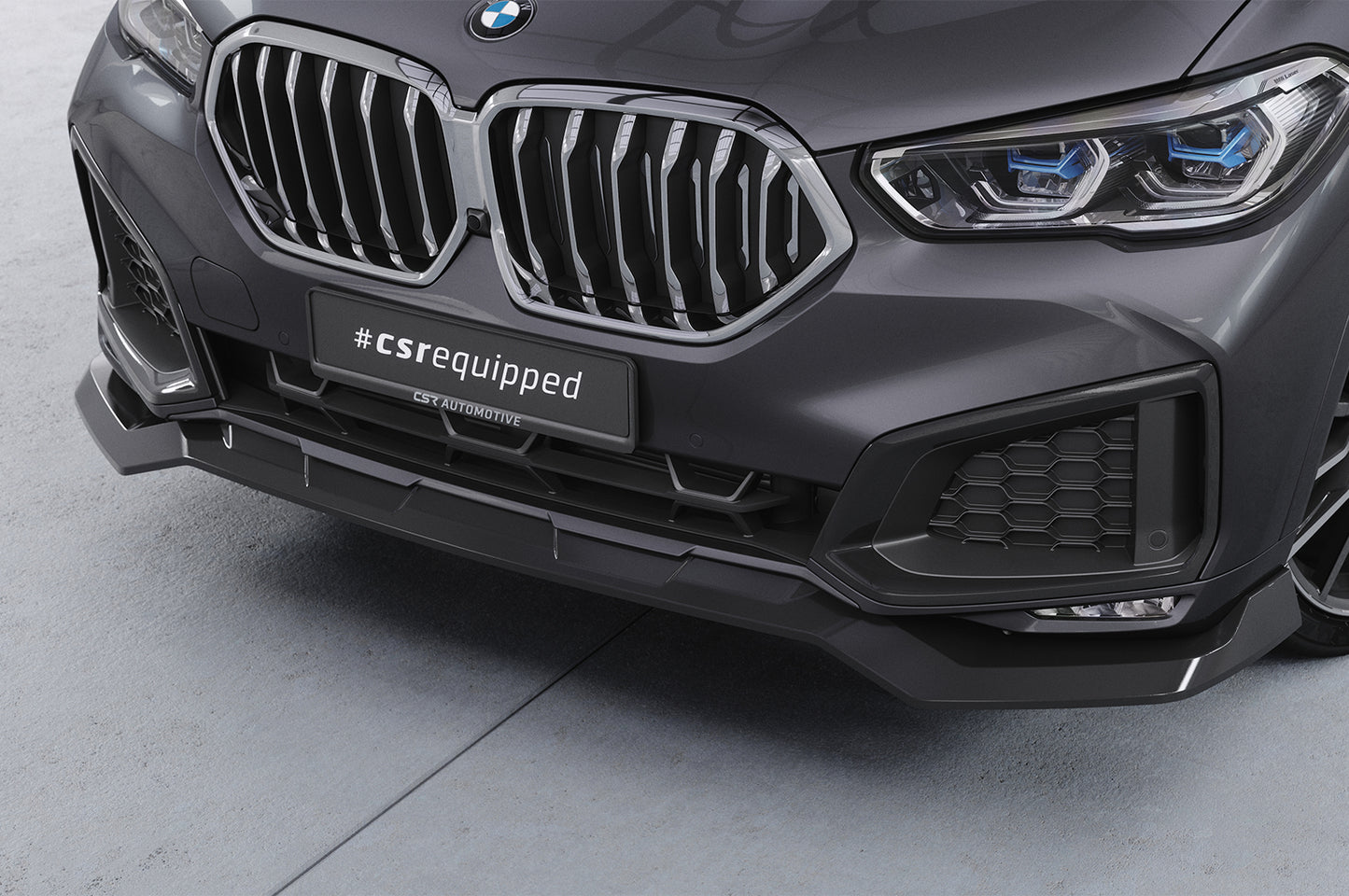 Frontspoiler | Cup-Spoilerlippe mit ABE für BMW X6 (G06) Basis CSL909