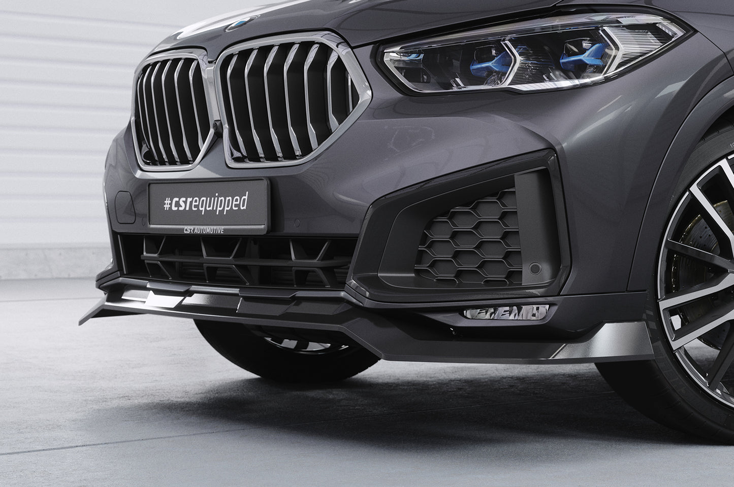 Frontspoiler | Cup-Spoilerlippe mit ABE für BMW X6 (G06) Basis CSL909