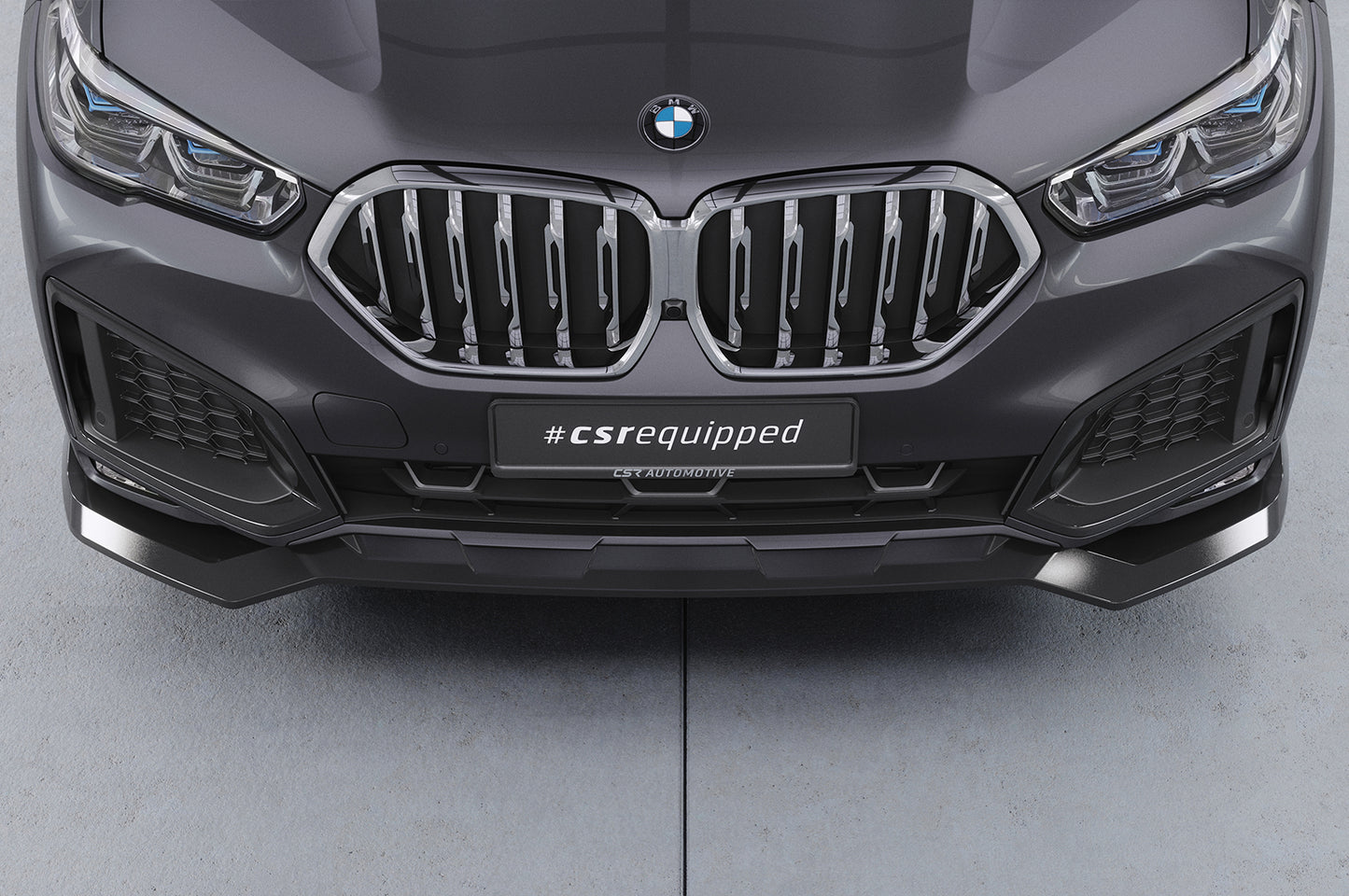 Frontspoiler | Cup-Spoilerlippe mit ABE für BMW X6 (G06) Basis CSL909
