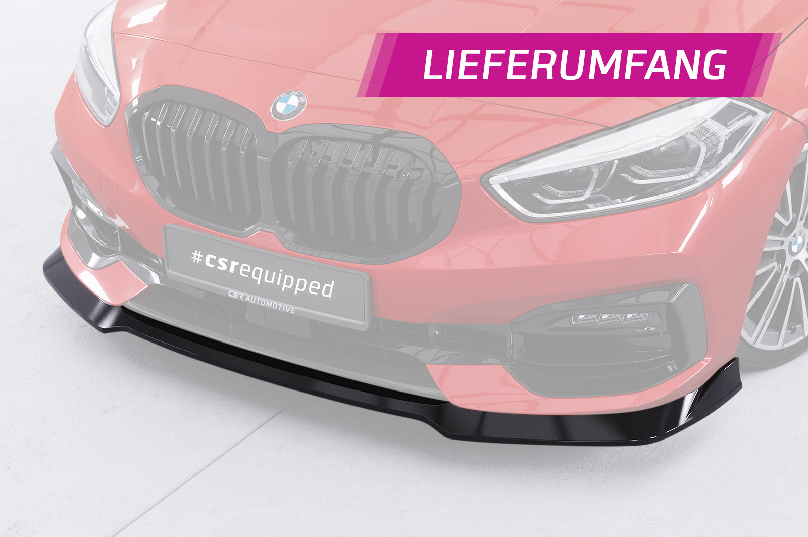 Frontspoiler | Cup-Spoilerlippe mit ABE für BMW 1er F40 CSL933