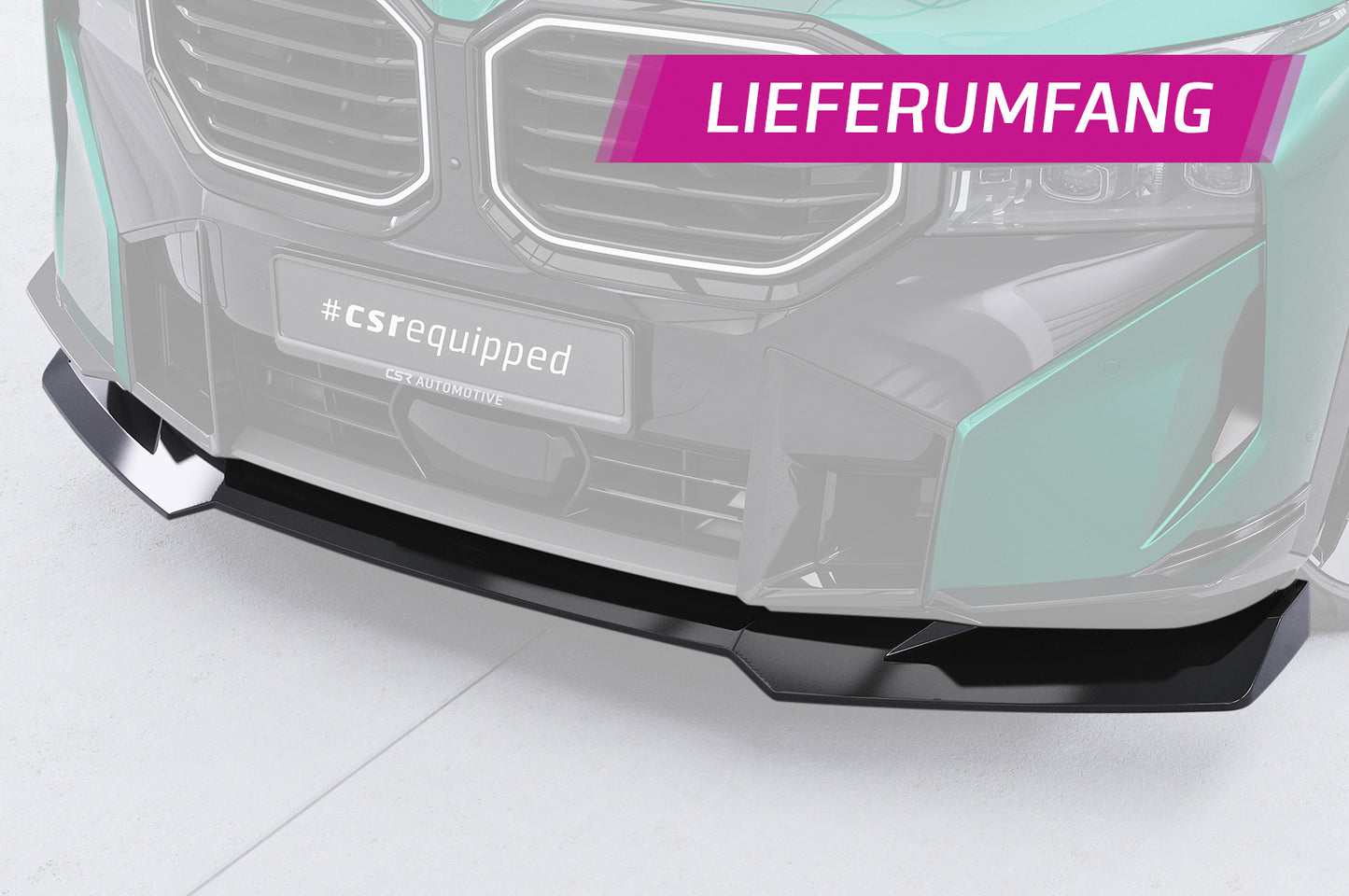 Frontspoiler | Cup-Spoilerlippe mit ABE für BMW XM G09 CSL952