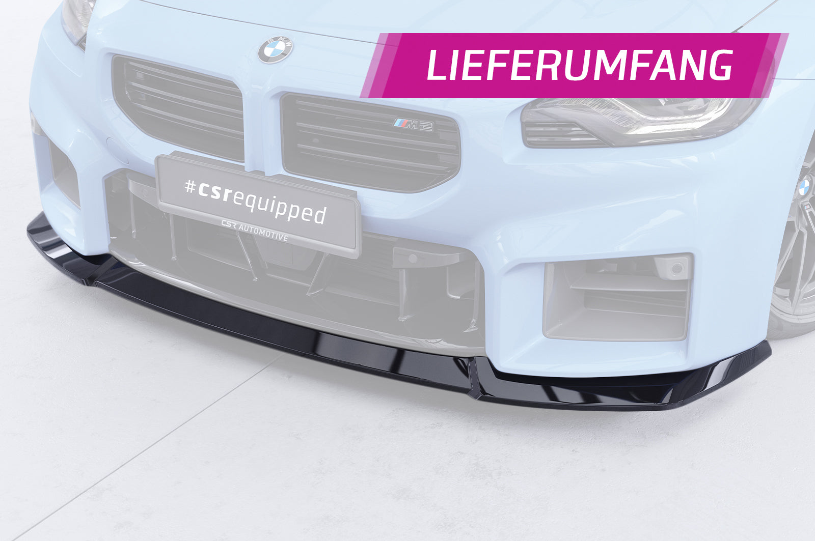 Frontspoiler | Cup-Spoilerlippe mit ABE für BMW M2 G87 CSL981