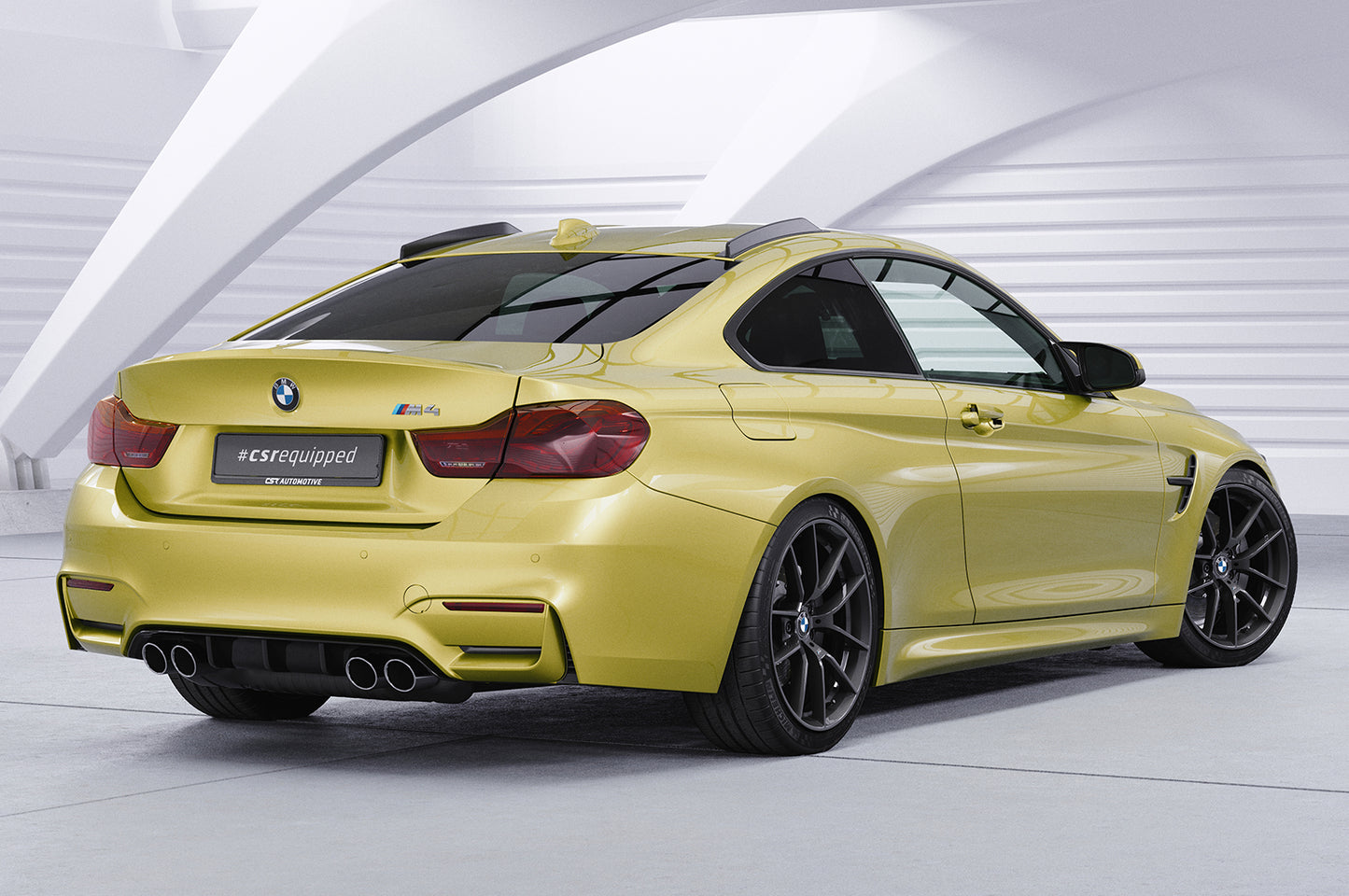 Dachfinnen mit ABE für BMW 4er F32 / M4 F82 Coupe DF006