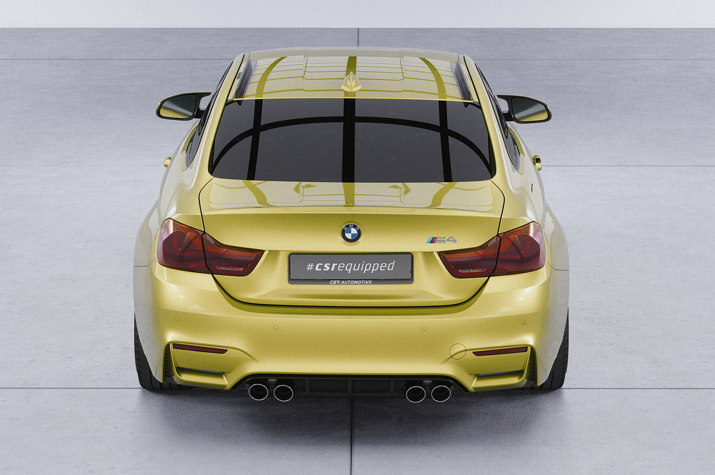 Dachfinnen mit ABE für BMW 4er F32 / M4 F82 Coupe DF006