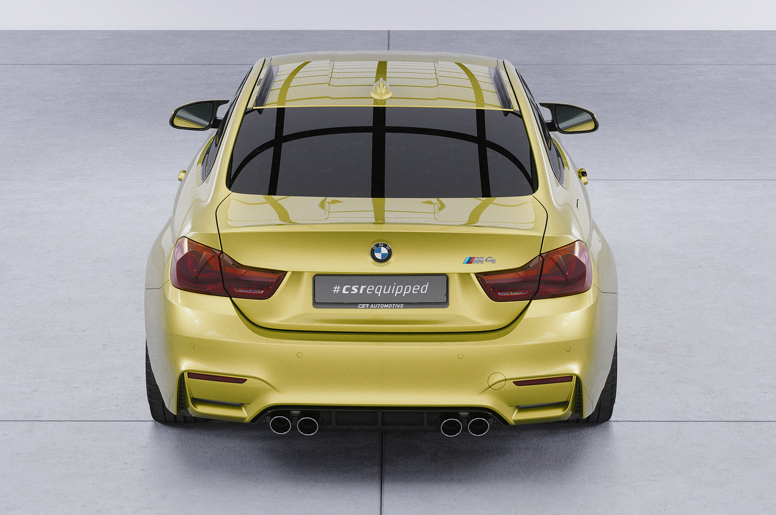 Dachfinnen mit ABE für BMW 4er F32 / M4 F82 Coupe DF006