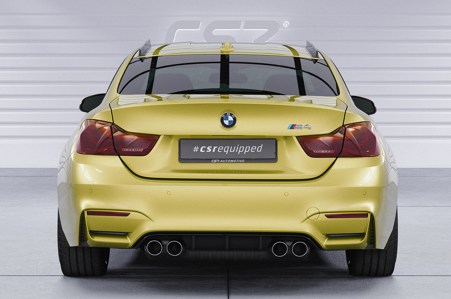 Dachfinnen mit ABE für BMW 4er F32 / M4 F82 Coupe DF006