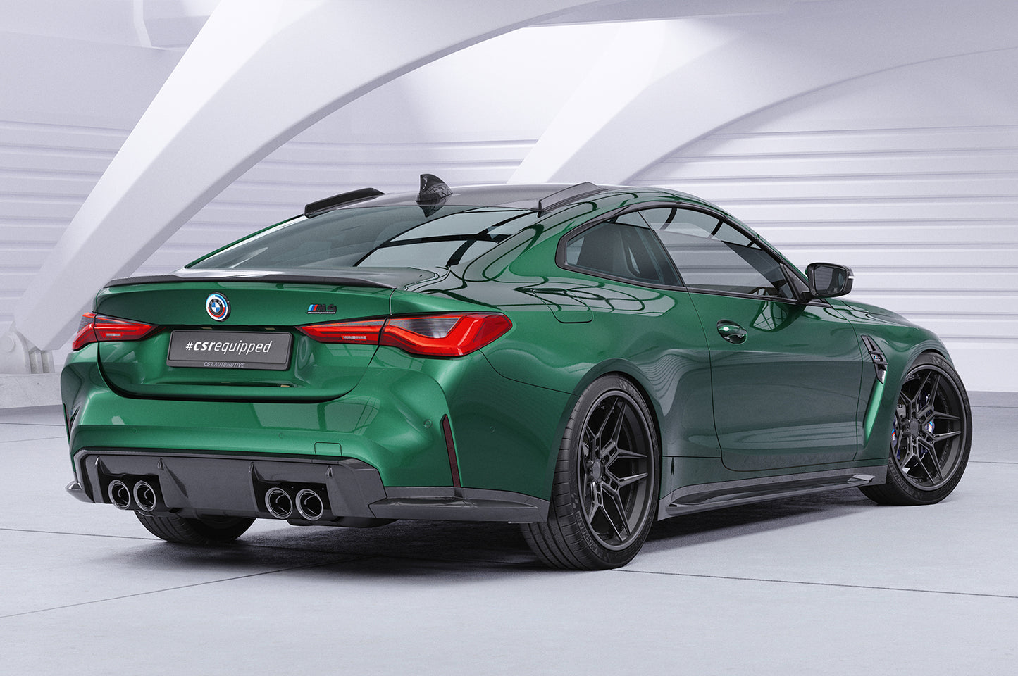 Dachfinnen mit ABE für BMW 4er G22 / M4 G82 Coupe DF007
