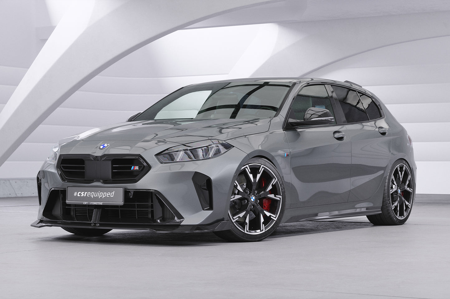 Dachfinnen mit ABE für BMW 1er F70 DF015