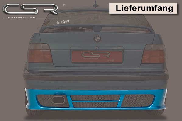 Diffusor | Heckansatz für BMW E36 Compact HA005