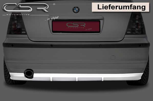 Diffusor | Heckansatz für BMW 3er E46 Compact HA124