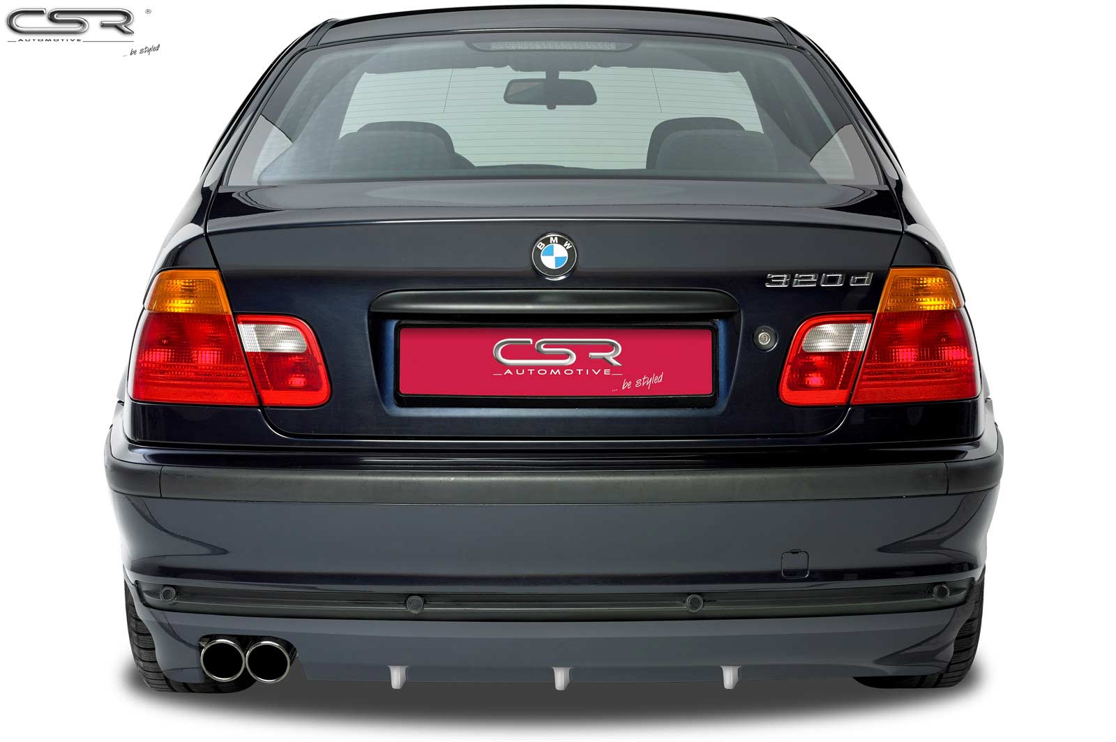 Diffusor | Heckansatz für BMW 3er E46 Limo / Touring HA134