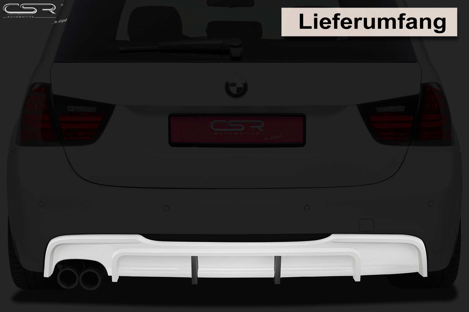 Diffusor | Heckansatz für BMW 3er E90/E91 HA178