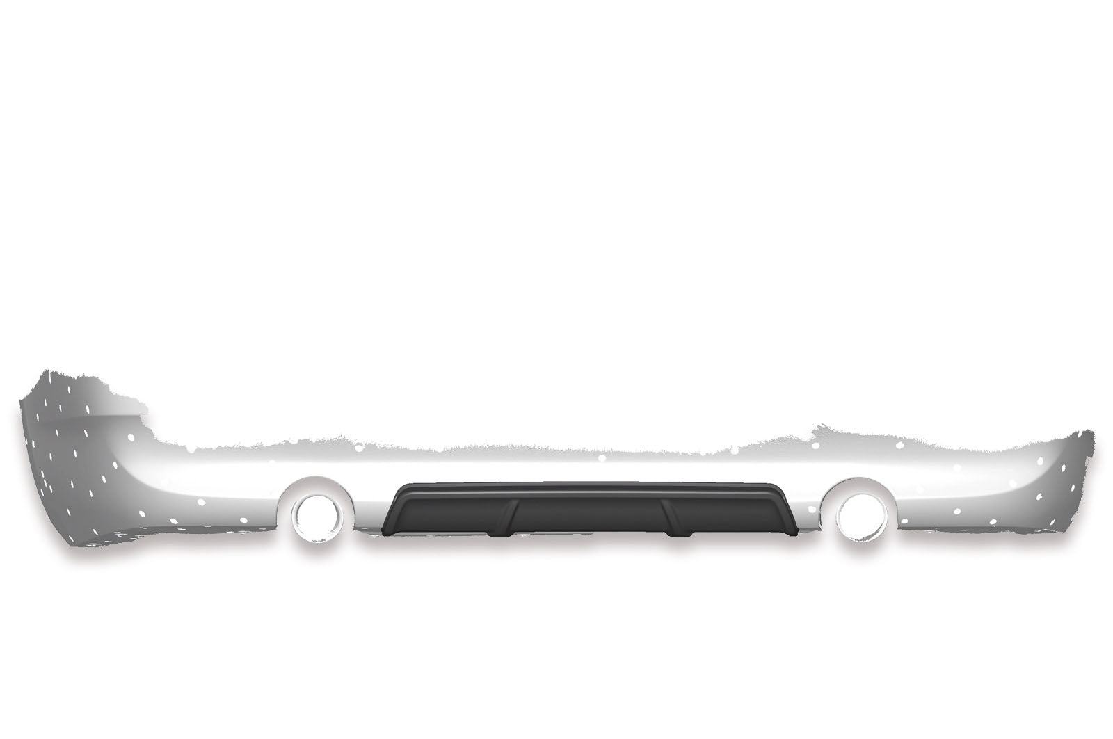 Diffusor | Heckansatz mit ABE für BMW 3er E92 / E93 HA250