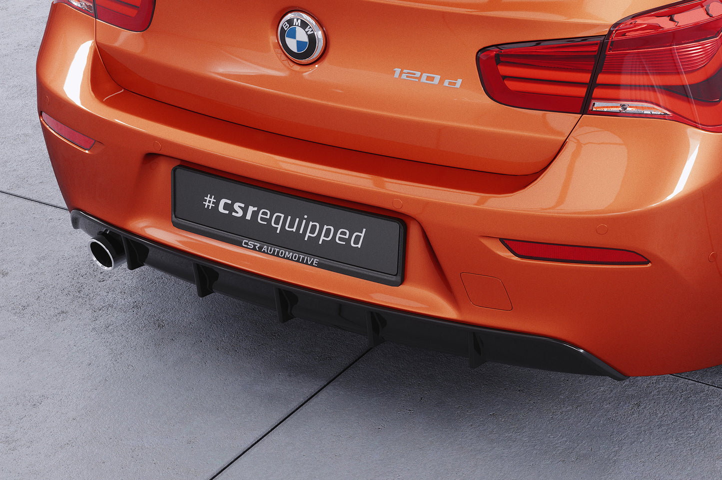 Diffusor | Heckansatz mit ABE für BMW 1er F20 / F21 LCI HA258