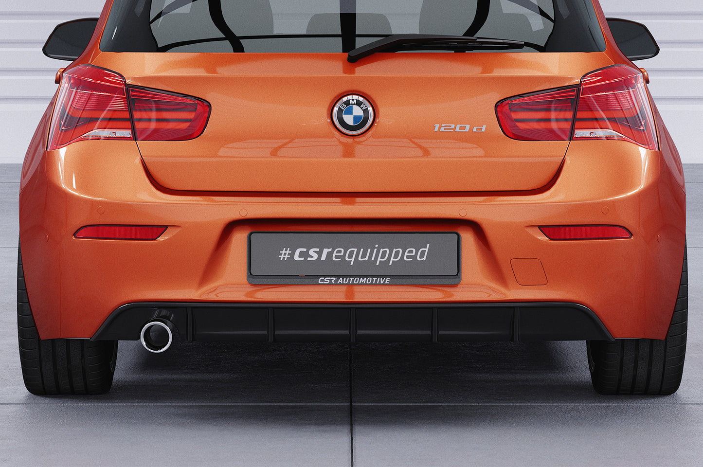 Diffusor | Heckansatz mit ABE für BMW 1er F20 / F21 LCI HA258