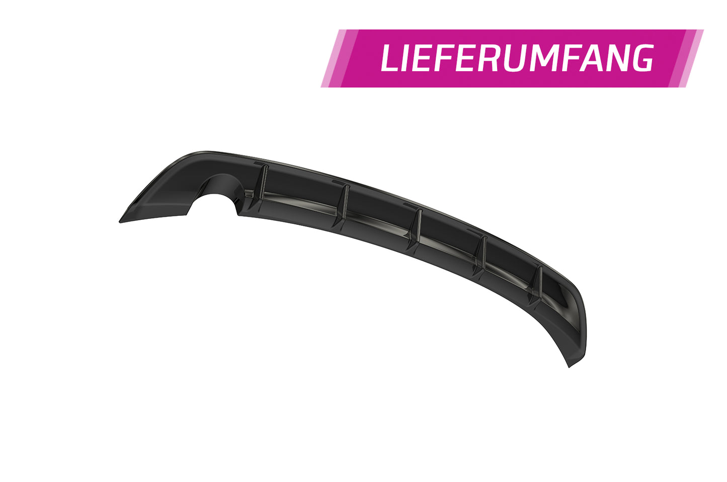 Diffusor | Heckansatz mit ABE für BMW 1er F20 / F21 LCI HA258