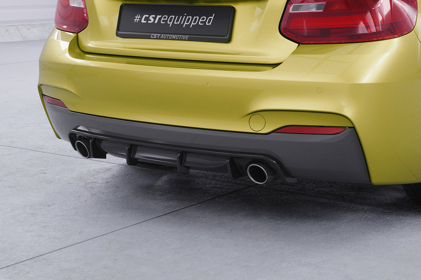 Diffusor | Heckansatz mit ABE für BMW 2er (F22 / F23) Coupe und Cabrio HA273