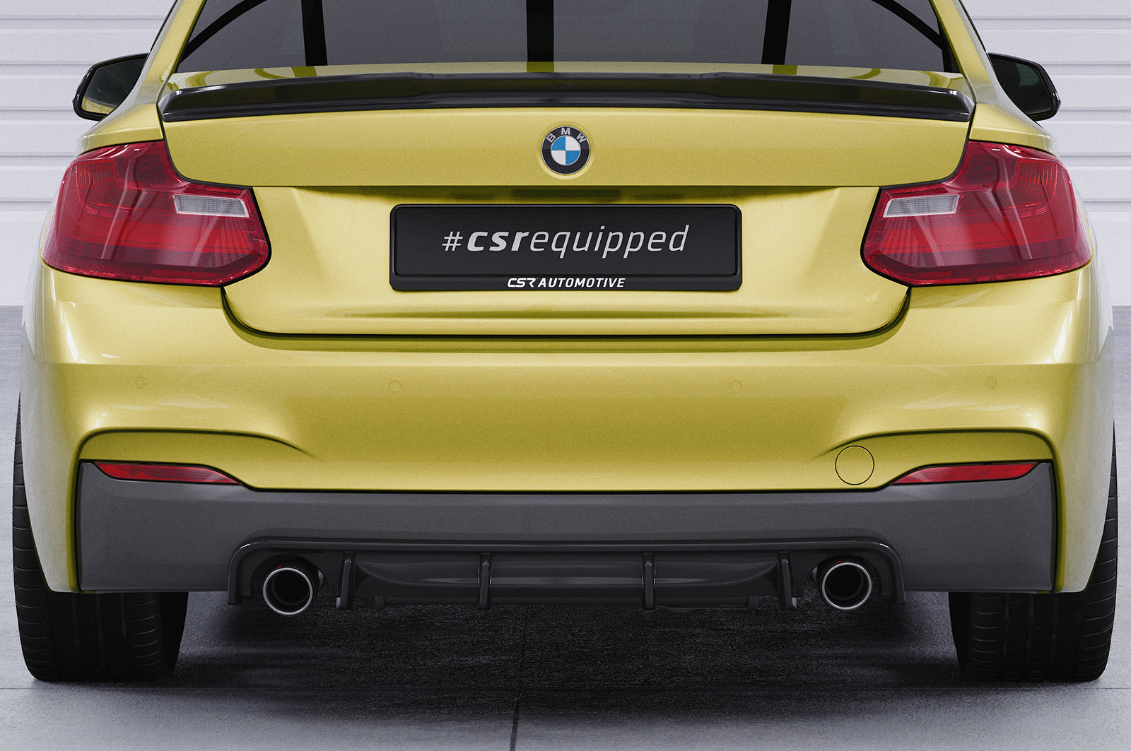Diffusor | Heckansatz mit ABE für BMW 2er (F22 / F23) Coupe und Cabrio HA273