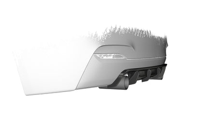 Diffusor | Heckansatz mit ABE für BMW 2er (F22 / F23) Coupe und Cabrio HA273