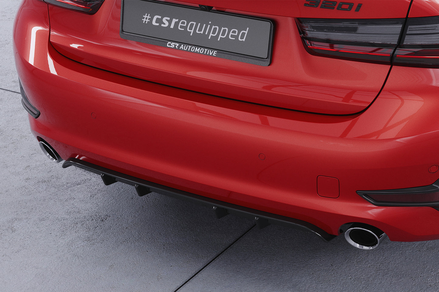 Diffusor | Heckansatz mit ABE für BMW 3er Limousine und Touring (G20/G21) HA278