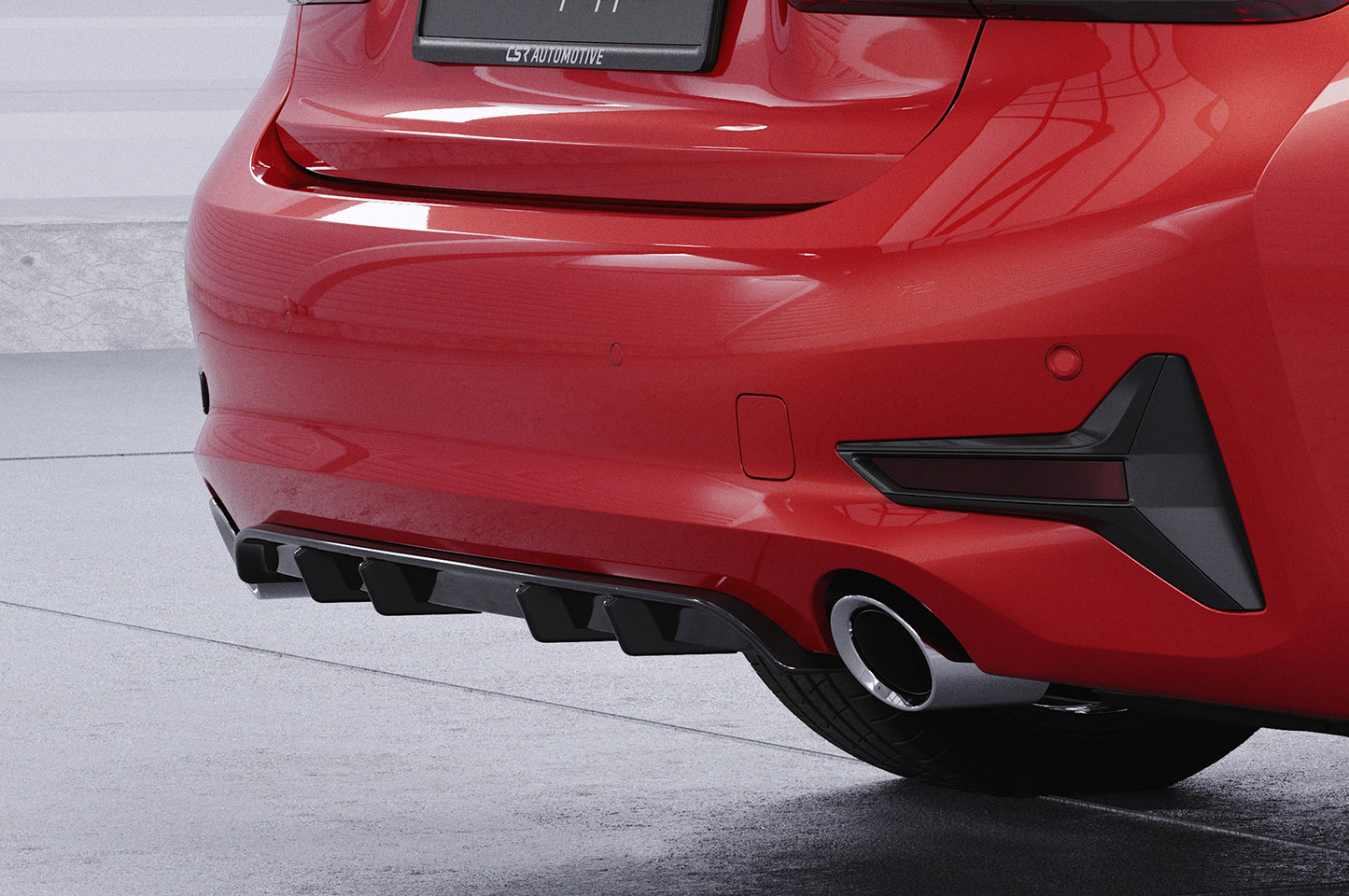 Diffusor | Heckansatz mit ABE für BMW 3er Limousine und Touring (G20/G21) HA278