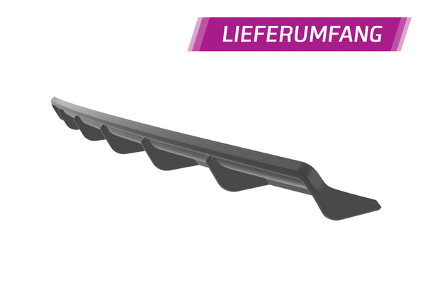 Diffusor | Heckansatz mit ABE für BMW 3er E90 / E91 HA284