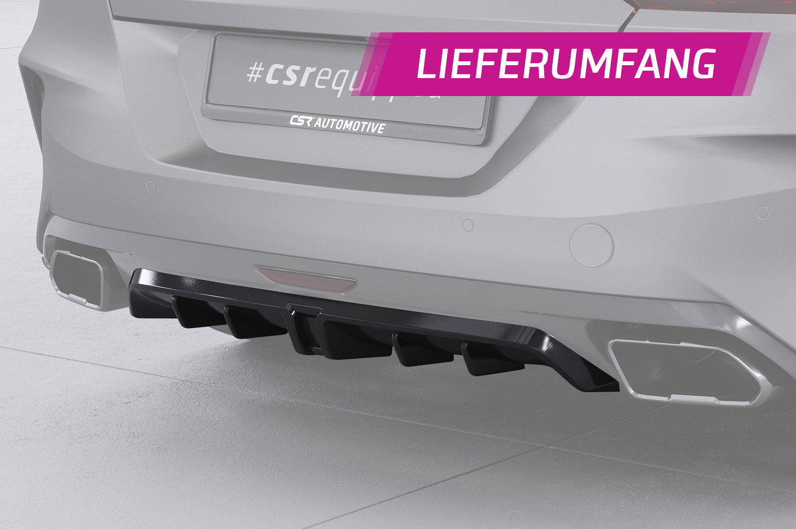 Diffusor | Heckansatz mit ABE für BMW Z4 (G29) M40i HA285