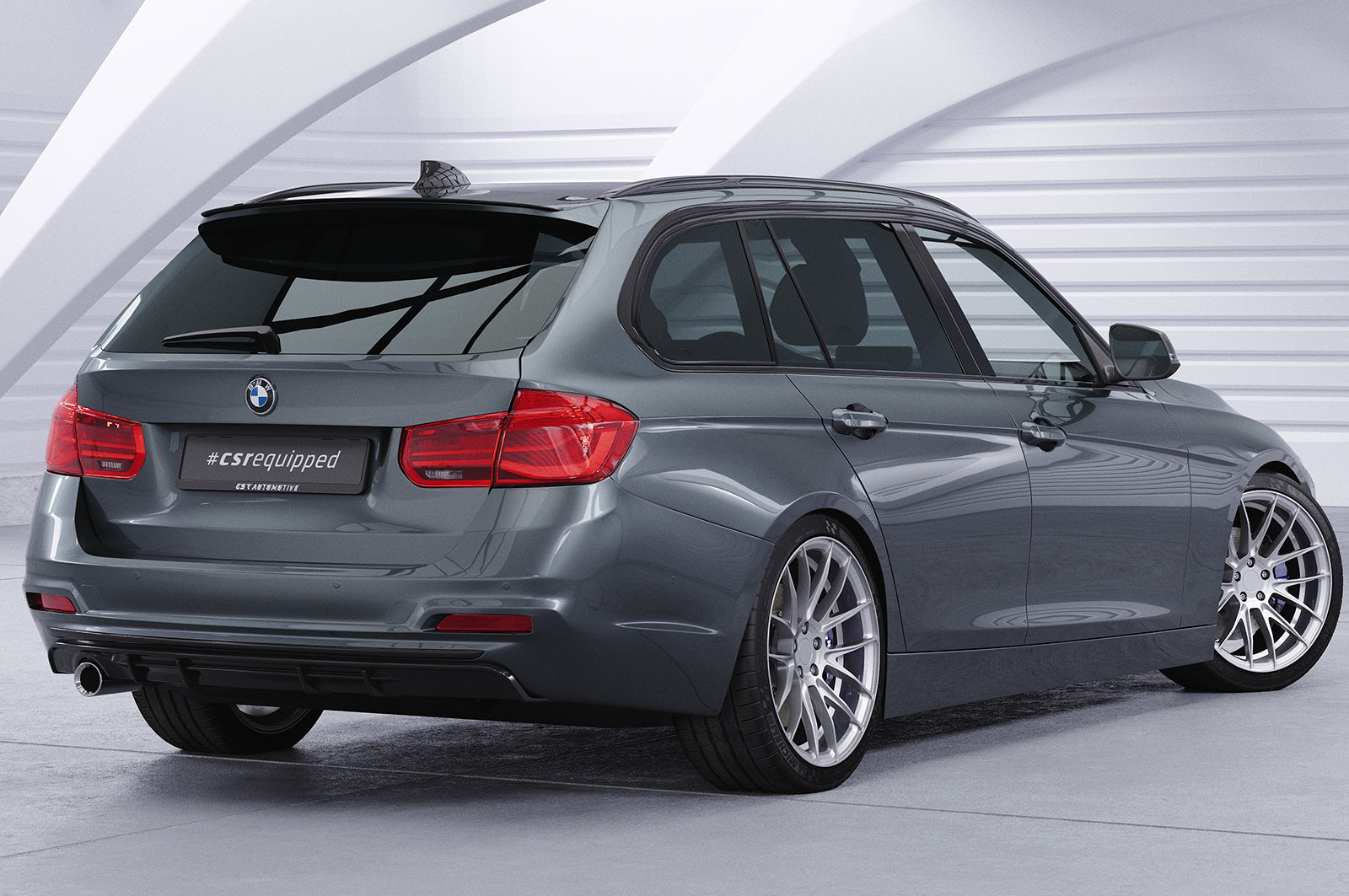 Diffusor | Heckansatz mit ABE für BMW 3er F31 Touring LCI HA287