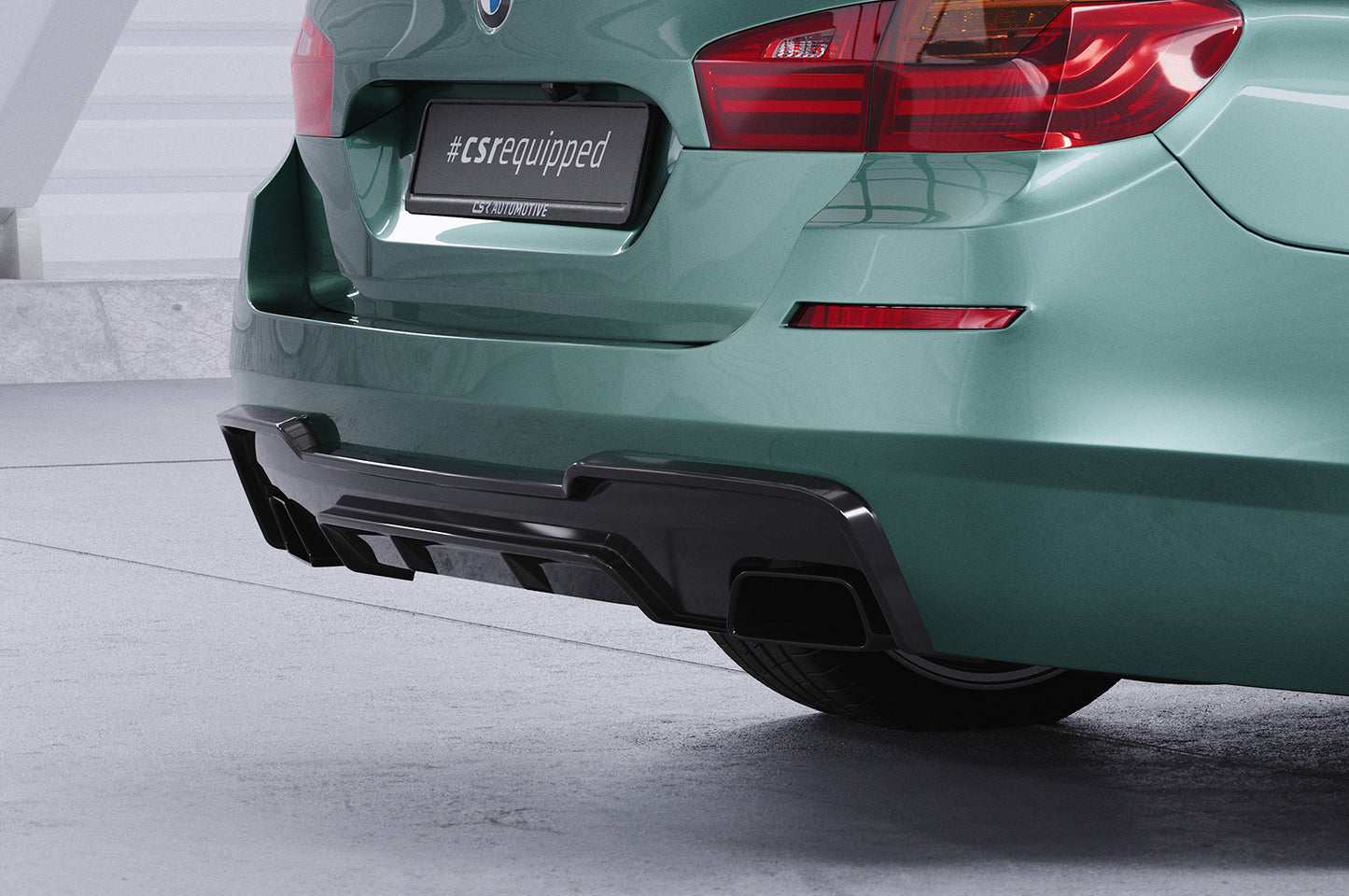 Diffusor | Heckansatz mit ABE für BMW 5er F10/F11 550i/550d M-Paket HA290