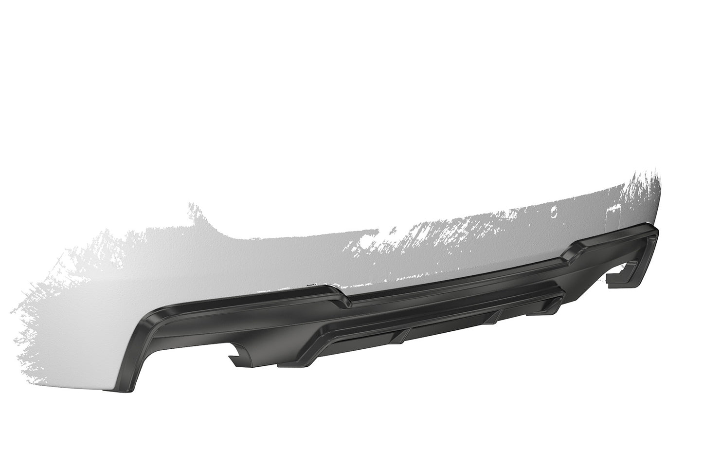 Diffusor | Heckansatz mit ABE für BMW 5er F10/F11 550i/550d M-Paket HA290